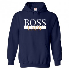 Boss Lady Classic Womens Pullover Hoodie For Boss Women